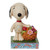 Jim Shore Peanuts Snoopy Basket of Flowers 4.9" Tall