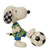 Peanuts by Jim Shore Mini Snoopy Soccer 3.25" Tall