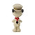 Snoopy Sailor Captain Mini Figurine 3.5" Tall