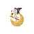 Snoopy Woodstock Halloween Midnight Ride Figurine 5.9" Tall