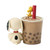 Snoopy Woodstock Paw-sitively Bobalicious 4.3" Tall Figurine