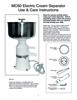 MC60 Instruction Manual