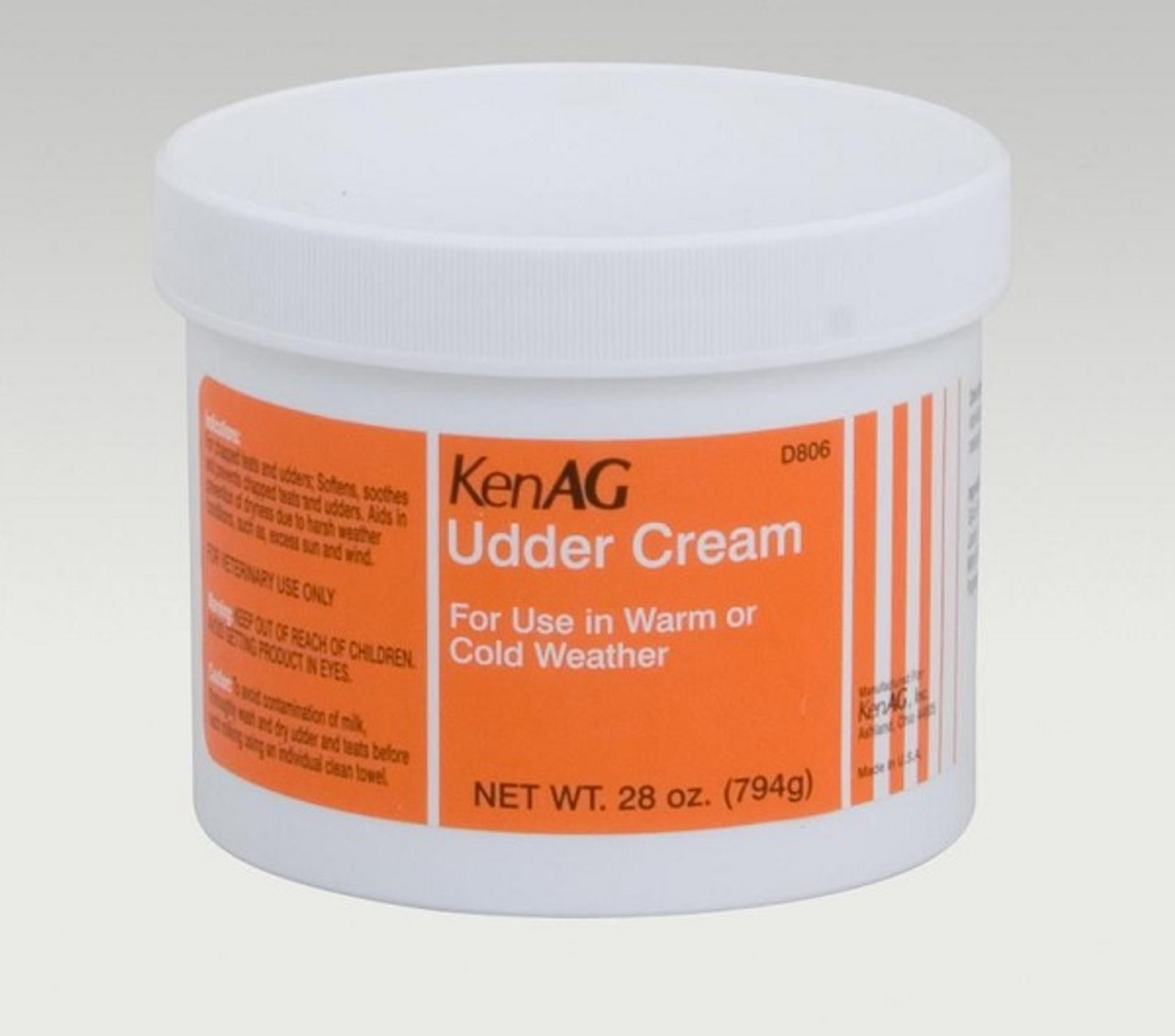 Kendall Udder Cream 28 oz D806 - Hamby Dairy Supply