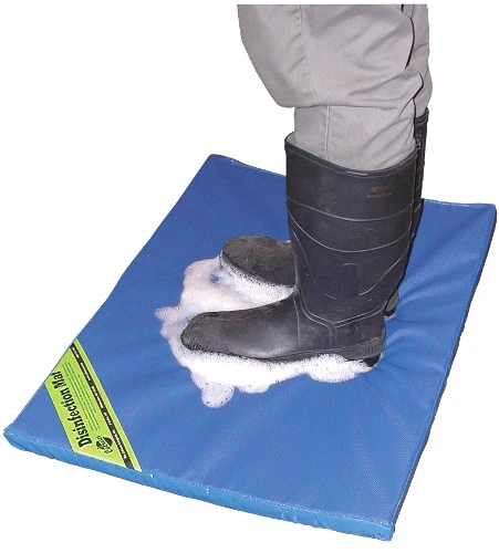 pig farm boot sole disinfection tray