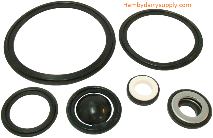 Overstock Sale! Milk Pump seal kit (5 piece) for Bou-Matic 1/2 & 1