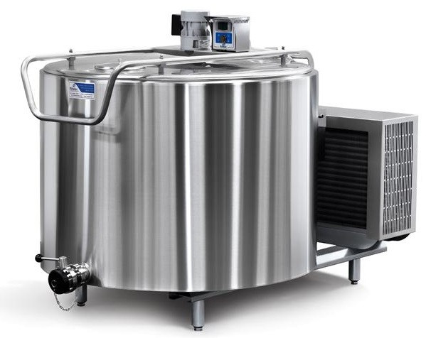 Milk Cooling Tank - 138 gallon 500 Liter Milk Plan Horizontal