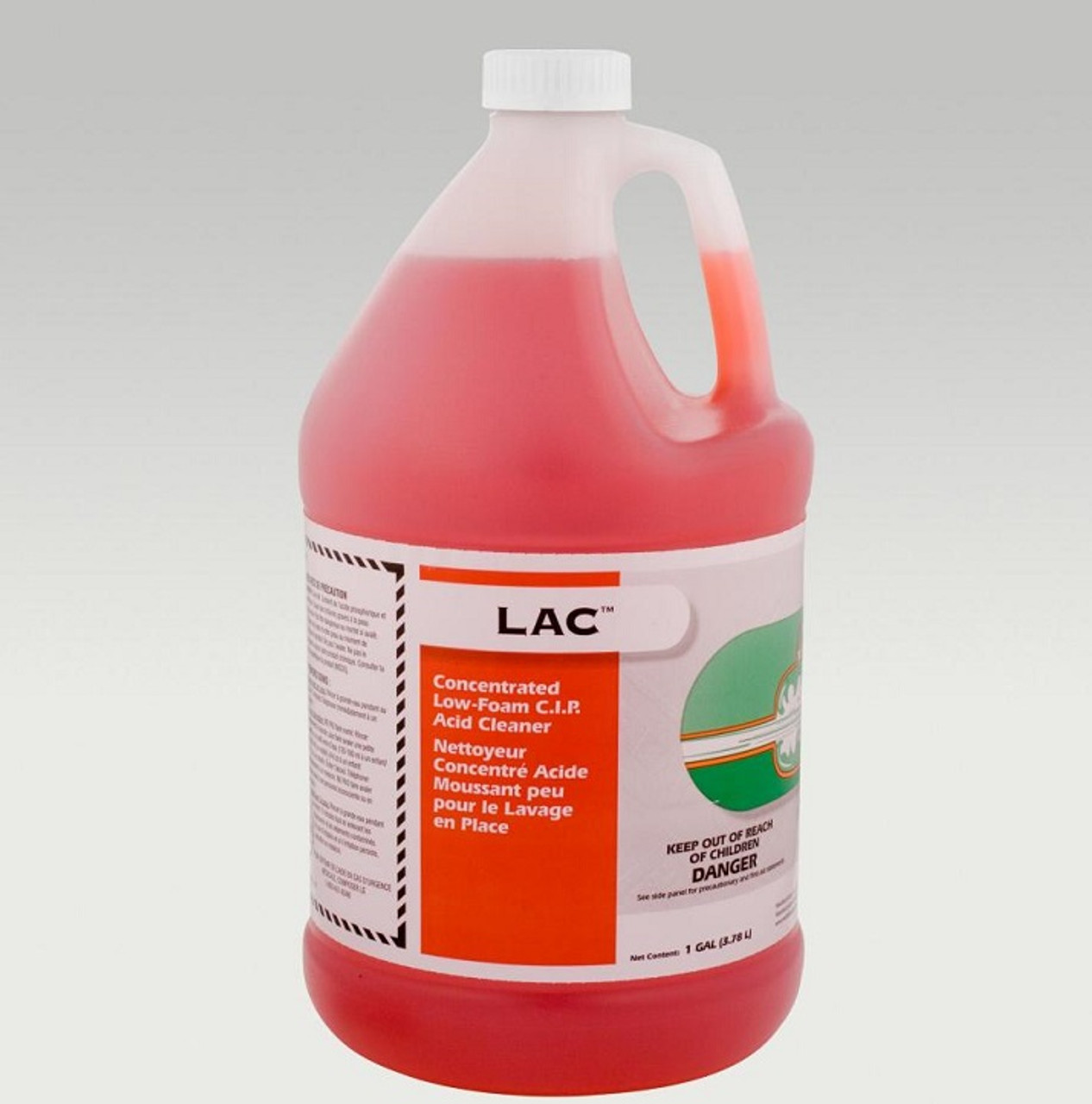 LAC® Low-Foam C.I.P. Acid Cleaner - Case of 4 x 1 gallon - Hamby Dairy  Supply