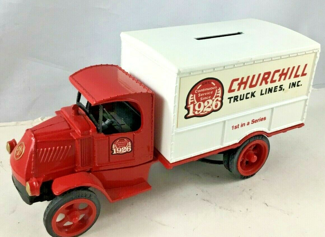 Ertl 1926 Mack Delivery Truck Die Cast Churchill Truck Lines Inc - Hamby  Dairy Supply