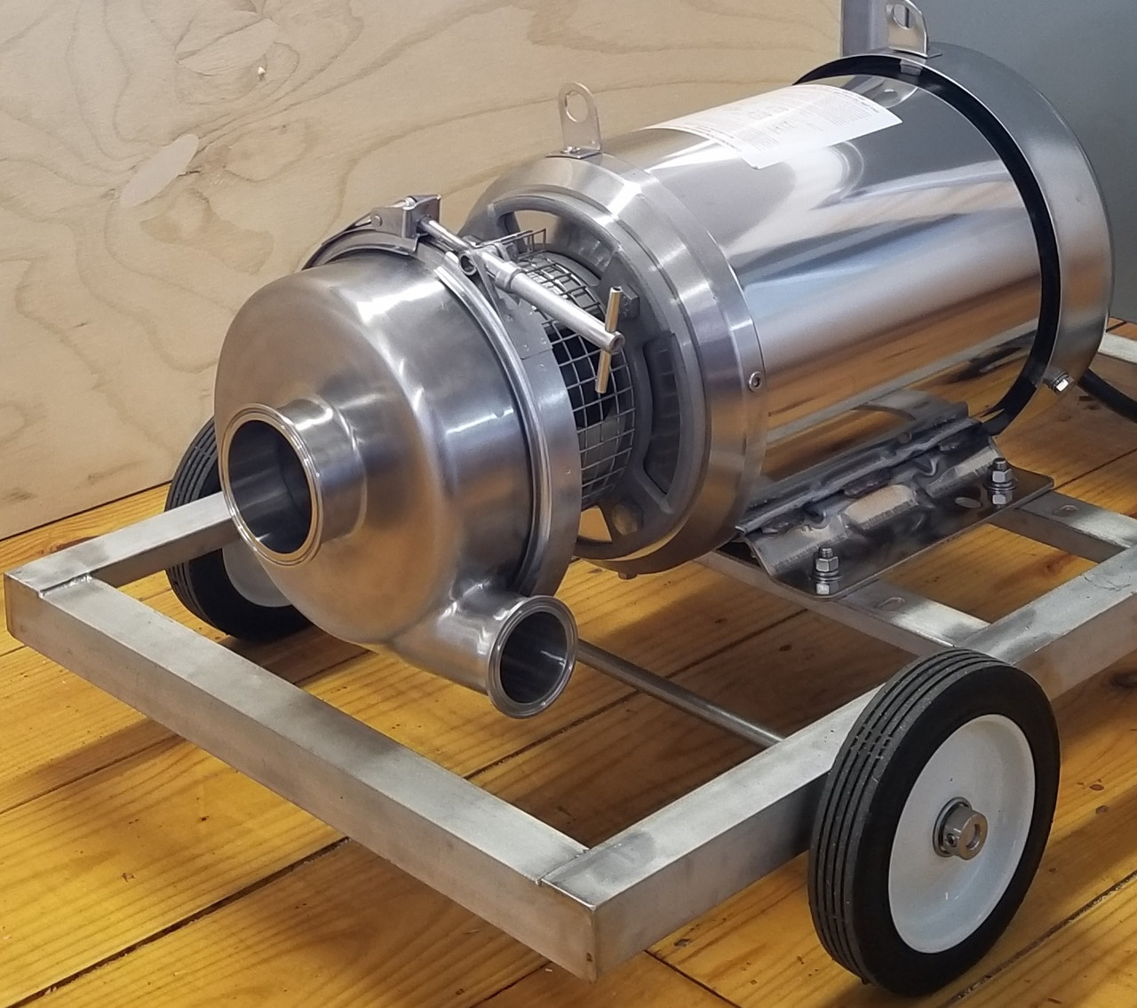5 HP High Volume Transfer pump complete - Hamby Dairy Supply