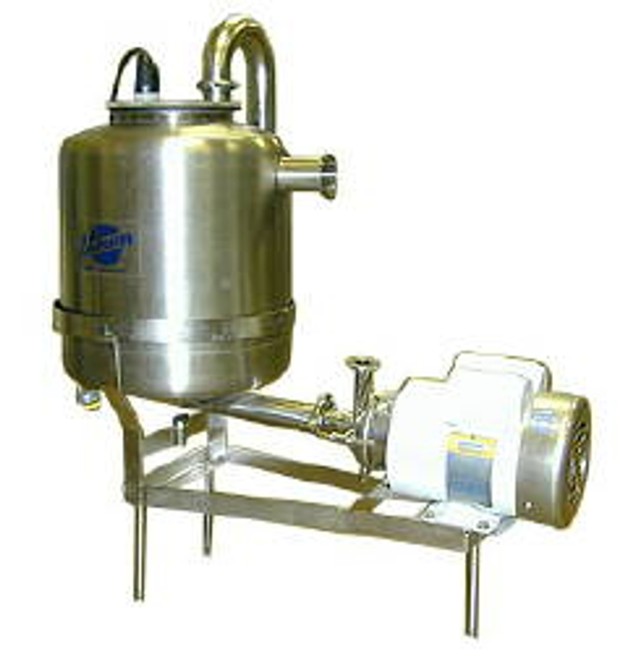2 HP Vacuum System for small pipeline or bucket milking - Hamby
