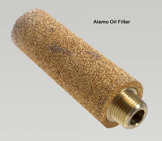 Oil Reclaimer Bronze filter for Surge Alamo Vacuum Pump Hamby Dairy