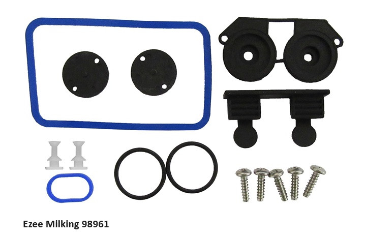 15 piece repair kit for new style Delaval Delatron Pulsator Hamby