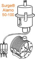 Repair Parts for SURGE® ALAMO 100+, 75+, 60, 50  Vacuum Pumps