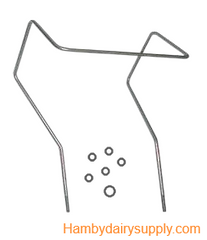 Wire Hanging Bracket for Waikato Milk Meters