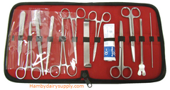 8416
Surgical Kit of Stainless Steel Vet Tools 8416
Surgical Kit of Stainless Steel Vet Tools