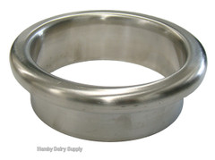 Weld Ferrule for Surge Glass Milk Receiver Jar 3 inch Weld Ferrule for Surge Glass Milk Receiver Jar 3 inch