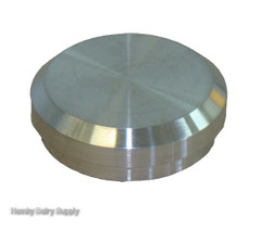 Dust Cap / End Cap for 1.5 inch Milk Tank Valve - Stainless Steel