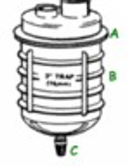 27961 Gasket for Surge® 3 inch trap 27961 Gasket for Surge® 3 inch trap