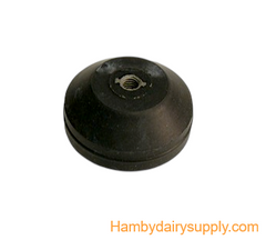 Rubber valve for older surge milk wash tee and milk pump drain