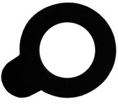 Bottom Tab Gasket for 5/8 stainless steel milk valve Bottom Tab Gasket for 5/8 stainless steel milk valve
