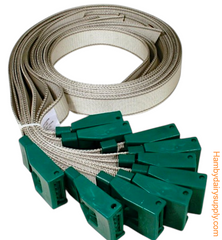 Neckband with fastener for cows (10)