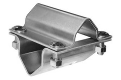 Top Rail Cross Clamp set 1.9 x 1.9 or  1 5/8 x 1 5/8