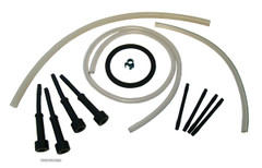 Spare Parts Kit for Hamby 4501 1501 and  DeLaval® bucket Milker - silicone milk hose - narrow bore Spare Parts Kit for Hamby 4501 1501 and  DeLaval® bucket Milker - silicone milk hose - narrow bore