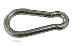 Sale! Small Snap stainless steel Carabiner style