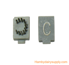 3/8 Tattoo Numbers & Letters  each