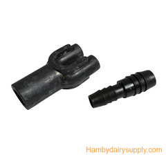 Pulsation Y splitter for DeLaval Claws 2 piece kit