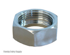 Hexnut for 1.5 inch Milk Tank Valve - Stainless Steel