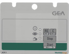 Keypad Membrane for ACR2 and ACR3 Control Box