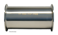 3.0 inch Clamp x Clamp Stainless tubing 6 inch length 3.0 inch Clamp x Clamp Stainless tubing 6 inch length