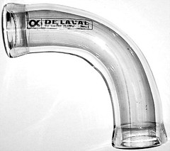 90 Glass Sweep Elbow - 2 inch