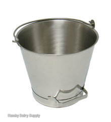 Thunder Group 13 Qt. Stainless Steel Utility Bucket / Pail