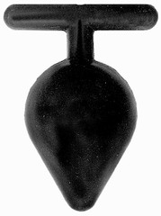 Tear Drop Check Valve for 3 inch Delaval Traps and some portable pumps