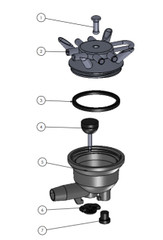 Replacement Parts for DeLaval Standard floview milker claw