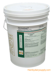 Dermasept Sanitizing Teat Conditioner/Winter Teat Dip 5 gallon bucket