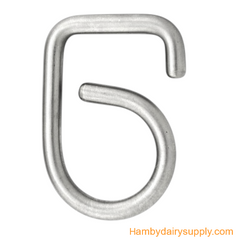 SS Clip for 3/4 milk hose + pulsation hose