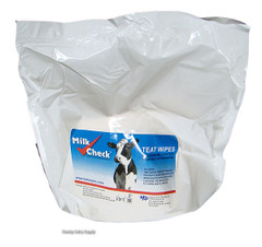 Milk Check Teat Wipes - Refill bag of 700 