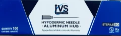 IVS Better Quality Aluminum hub 16 Gauge x 3/4 inch needles (box of 100)