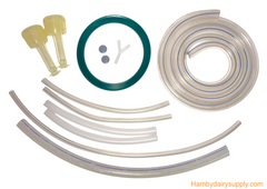 Spare Parts Kit for 1 Goat Top Flow Z Bucket Milkers - Full Size Goats