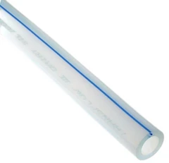 5/8 I.D. Silicone Milk Hose / Tubing - Sold Per Foot - thinner wall blue stripe