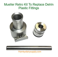 1.5 HP Wash Pump update kit to replace plastic quick connect - old style ~ 5/8
