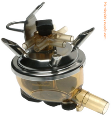 Classic 300E Milker unit with shut off - claw only as shown