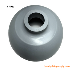 1029 Agitator Shaft Shield - 1 1/8 inch I.D. hole 4.5 Outside Diameter 