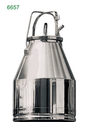 7.5 gallon Fresh Cow Bucket with SS Lid for 5/8 hose - with silicone lid gasket