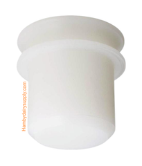 Short Poly Milk Plug for 2 inch Tee
