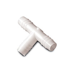 Poly Barb Tee for Water Hose 5/8 x 5/8 x 5/8 - Not for milk 