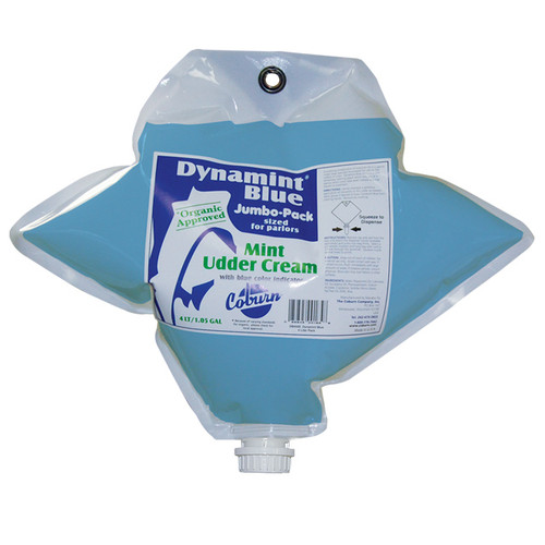 Dynamint Blue Peppermint oil Udder Cream Jumbo-Pack - 4L Bag Dynamint Blue Peppermint oil Udder Cream Jumbo-Pack - 4L Bag